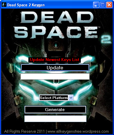 Dead Space 1 Serial Key